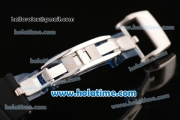 Richard Mille RM 52-01 Swiss ETA 2671 Automatic Steel/Diamond Case with Black Rubber Bracelet White Markers and Skeleton Dial - 1:1 Original