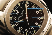 Patek Philippe Aquanaut Swiss ETA 2824 Automatic Movement Full Steel with Black Dial and White Luminous Numeral Markers