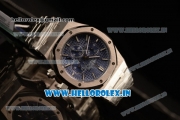 Audemars Piguet Royal Oak Chronograph Swiss Valjoux 7750 Automatic Steel Case Blue Dial Stick Markers With Steel Bezel Steel Bracelet (JH)