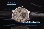 Cartier Ballon Bleu Tourbillon Seagull St8001 Tourbillon Manual Winding Steel Case with White Dial Cartier Ballon Bleu Tourbillon Seagull St8001 Tourbillon Manual Winding Steel Case with White Dial