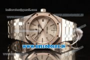 Audemars Piguet Royal Oak 41 MM Clone AP Calibre 3120 Automatic Steel Case White Dial With Stick Markers Steel Bracelet( JH)