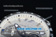Ulysse Nardin El Toro / Black Toro Asia Automatic Steel Case with White Dial Stick Markers and PVD Bezel