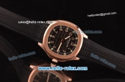 Patek Philippe Aquanaut 4813 Automatic Rose Gold Case with Brown Dial and Black Rubber Strap