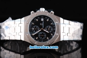 Audemars Piguet Tachymeter Quartz Movement with Black Dial