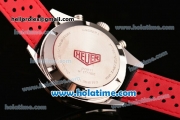 Tag Heuer Carrera Calibre 17 Chrono Miyota OS20 Quartz Steel Case with Black Dial and Stick Markers