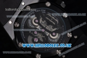 Audemars Piguet Royal Oak Concept Japanese Miyota Quartz PVD Case with Skeletoon Dial and Black Rubber Strap (EF)