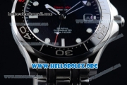 Omega Seamaster Diver 300M Co-Axial Swiss ETA 2824 Automatic Steel Case with Ceramic Bezel and Black Dial Stick Markers (BP)