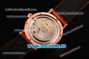 IWC Portofino Automatic Miyota 9015 Automatic Rose Gold Case with White Dial and Stick Markers