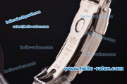 Rolex Daytona Swiss Valjoux 7750-SHG Automatic Steel Case/Strap with Black Dial and Diamond Bezel
