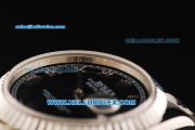 Rolex Datejust Swiss ETA 2836 Automatic Movement Full Steel with Black Dial and Roman Numeral Markers