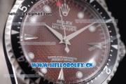 Rolex Submariner Vintage 1950's Asia 2813 Automatic Stainless Steel Case/Bracelet with Brown Dial and Dot Markers