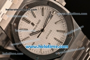 Audemars Piguet Royal Oak Asia ST Automatic Stainless Steel Case with White Dial and Stick Markers