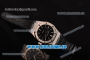 Audemars Piguet Royal Oak 41MM Miyota 9015 Automatic Steel Case with Black Dial and Stick Markers (EF)