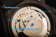 Breitling Super Avenger Swiss Valjoux 7750 Automatic Movement PVD Case with Black Dial and white Markers 48mm