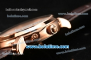 Vacheron Constantin Malte Asia Automatic Rose Gold Case with White Dial and Stick Markers