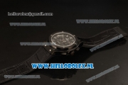 Hublot Classic Fusion Chronograph 7750 Auto PVD Case PVD Bezel with Black Dial and Black Leather Strap