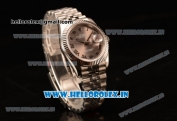 Rolex Datejust 37mm Swiss ETA 2836 Automatic Steel Case with Jubilee Steel Bezel Pink Dial Roman Steel Bracelet