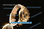 Rolex Daytona Yellow Gold Rolex 4130 Auto Best Edition 1:1 Clone Gold Dial 116518