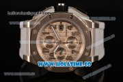 Audemars Piguet Royal Oak Offshore Clone AP Calibre 3126 Automatic Steel Case with Grey Dial and Arabic Numeral Markers (EF)