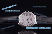 Cartier ballon bleu de Swiss 4183 Quartz Steel Case with White Dial and Black Leather Strap Cartier ballon bleu de Swiss 4183 Quartz Steel Case with White Dial and Black Leather Strap