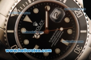 Rolex Submariner Swiss ETA 3135 Movement Full Steel with Black Dial and Ceramic Bezel