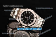 Audemars Piguet Royal Oak 41MM Miyota 9015 Automatic Full Steel with Black Dial and White Stick Markers