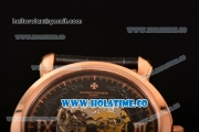 Vacheron Constantin Malte Asia Automatic Rose Gold Case with Black Skeleton Dial and Roman Numeral Markers