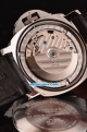 Panerai Luminor GMT PAM 244 Swiss Valjoux 7750 Automatic Steel Case with Black Dial and Black Leather Strap-1:1 Original