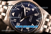 IWC Pilot's Watches Mark XVII Edition "Le Petit Prince" Swiss ETA 2892 Automatic Full Steel with Blue Dial and White Arabic Numeral Markers - 1:1 Original