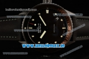 BlancPain Fifty Fathoms Bathyscaphe Miyota 9015 Automatic PVD Case Black Dial With Dots Markers Black Rubber Strap - 1:1 Original(GF)