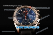 Tag Heuer Formula 1 Calibre 16 Miyota OS10 Quartz Steel Case with Blue Dial and Stick Markers