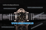 Panerai Submersible PAM 305 Clone P.9000 Automatic Titanium Case with Black Dial and Black Rubber Strap - 1:1 Original (JF)