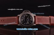 Panerai Luminor Marina PAM00026 Swiss ETA 6497 Manual Winding PVD Case with Black Dial - 1:1 Original