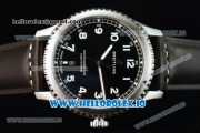 Breitling Navitimer 8 Swiss ETA 2824 Automatic Steel Case Black Dial With Arabic Numeral Markers Black Leather Strap(ZF)