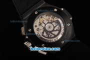 Hublot Big Bang Spanish Federation Bang Swiss Valjoux 7750 Automatic Movement Ceramic Bezel with Black Dial and Red Stick Markers