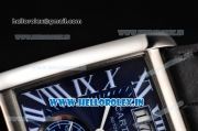 Cartier Tank MC Asia ST16 Automatic Steel Case with Blue Dial and White Roman Numeral Markers - ETA Coating