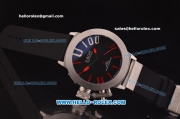 U-Boat Limited Edition Classico U-1001 ST18 Automatic Steel Case with Black Dial and Red Markers