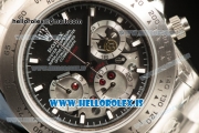 Rolex Daytona OS20 Chronograph Quartz Black Dial All Steel