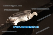 Chopard L.U.C 9015 Auto Steel Case with Grey Dial and Black Leather Strap - 1:1 Original (JF)