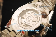 Tag Heuer Carrera Chronograph Swiss Valjoux 7750 Automatic Movement Full Steel with Champagne Dial and Stick Markers