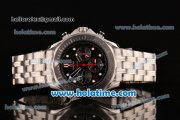 Omega Seamaster Diver 300M Chrono Miyota OS20 Quartz Full Steel with Black Dial and White Markers Omega Seamaster Diver 300M Chrono Miyota OS20 Quartz Full Steel with Black Dial and White Markers
