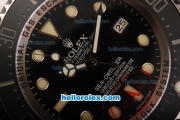 Rolex Sea-Dweller Automatic Movement Ceramic Bezel with Black Dial and White Markers-Original 1:1 imitate