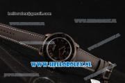 BlancPain Fifty Fathoms Automatique 2824 Auto PVD Case with Black Dial and Black Nylon Strap - 1:1 Origianl (ZF)