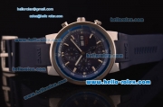 IWC Aquatimer Cousteau Divers ST16 Automatic Steel Case with Blue Dial and Blue Rubber Strap