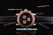 Breitling Colt Chronograph II Chronograph Miyota Quartz Rose Gold Case with Black Dial Breitling Colt Chronograph II Chronograph Miyota Quartz Rose Gold Case with Black Dial