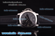 Panerai Luminor 1950 3-Days GMT PAM00320 Swiss Valjoux 7750 Automatic Movement with Black Dial