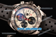 Tag Heuer Formula 1 Calibre 16 Miyota OS10 Quartz Steel Case with PVD Bezel and White Dial Stick Markers