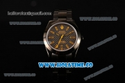 Rolex Milgauss Asia Automatic Full PVD with Yellow Stick Markers and Black Dial