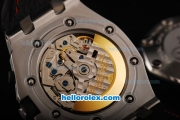 Audemars Piguet Royal Oak Offshore Masato Chronograph Limited Edition Swiss Valjoux 7750 Automatic Movement Steel Case with Black Leather Strap - Run 12 Second