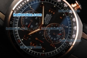 Oris Williams F1 Team Automatic Movement PVD Case with Black Dial and Rose Gold Arabic Numerals